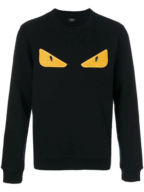 fendi monster eye sweatshirt|fendi jewelry online.